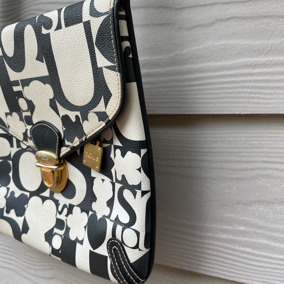 TOUS Messenger Crossbody Shoulder Handbag - Picture 6 of 14